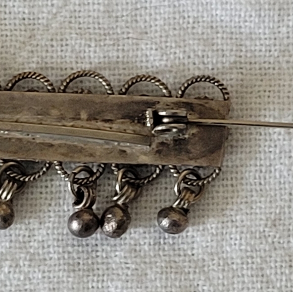 Vintate Silver Brooch - Timeless - Picture 6 of 12
